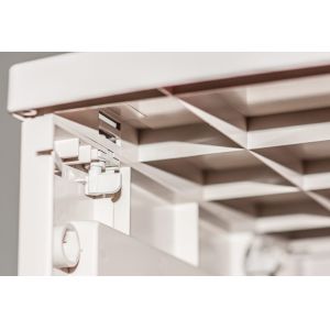 Blue Keyless ABS Plastic Locker 10 Tier Small Employee Lockers For Shoe Storage