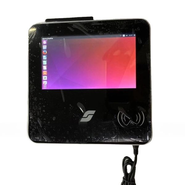 Small 7 Inch Touch Screen Monitor With CPU J1900 Linux Windows OS PC Fanless