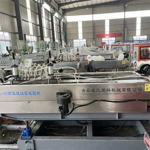 160mm Pipe Diameter Range Double Wall Corrugated Pipe Machine with Single Screw