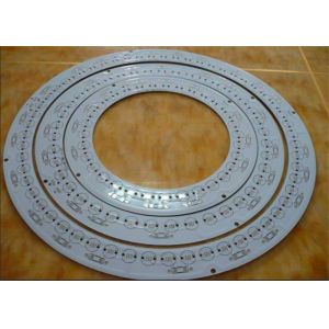 High Power Aluminum PCB Board Black White Green According Customization