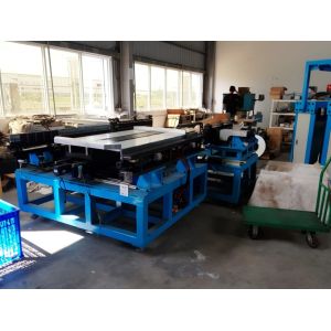 6 Rows 16mm Tube Radiator Core Builder Machine Manual Installation