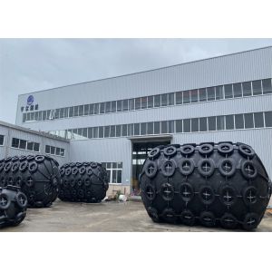 STS Low Reaction Force Yokohama Pneumatic Rubber Fenders With Chain And Tyres