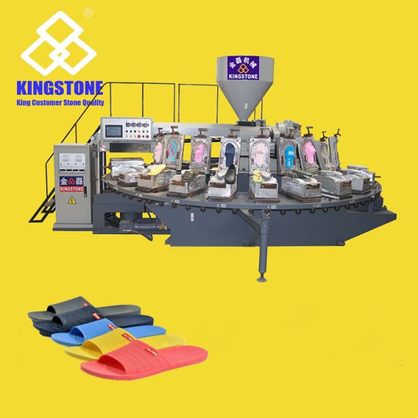 Quality Automatic Rotary Sandals Making Machine 24 Station Air Blowing wholesale