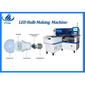 LED bulb/DOB bulb making mounter machine 45000CPH SMT pick and place machine