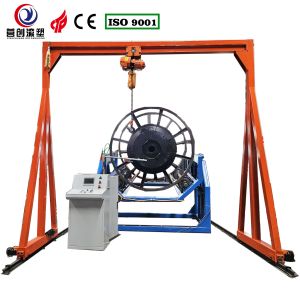 High Speed Low Noise High Durability Rock And Roll Rotomoulding Machines 6KW