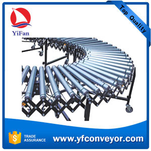 Flexible Expandable Motorized Roller Conveyor,Powered Roller Conveyor
