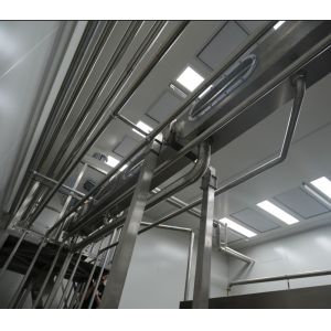 High-Speed Bottle Cap Washing Machine for 60,000 BPH Bottled Water Production