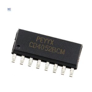 Cheap CD4052BCM SOIC-16 Interface Analog Switch Multiplexing Logic Chip Integrated Circuit IC Electronic Component Demultiplexer for sale