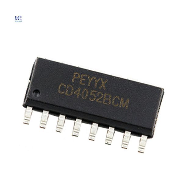 CD4052BCM SOIC-16 Interface Analog Switch Multiplexing Logic Chip Integrated