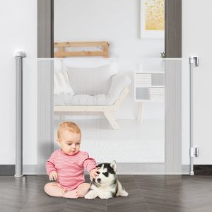Cheap Prodigy ABS PVC Mesh Retractable Baby Gate Multi Scene for sale