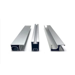 Cheap Anodized Industrial Aluminum Profile Rail For Solar Mounting System for sale