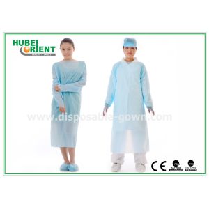 Medical Disposable Protective CPE Gown With Thumb Cuffs