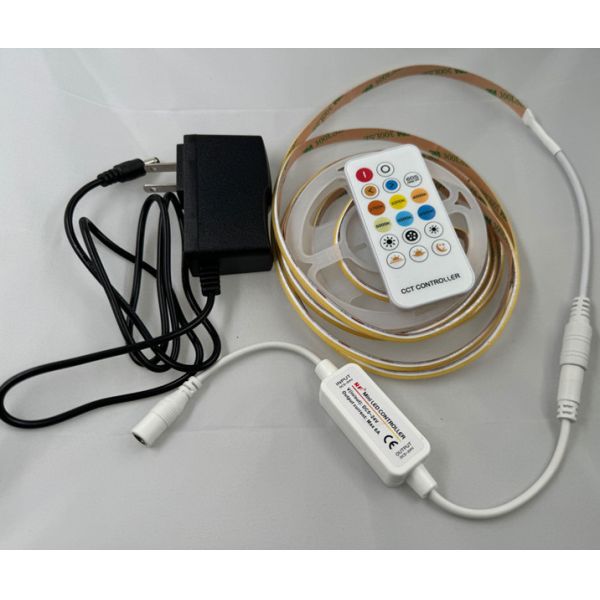 Quality DC12V/24V Input Voltage LED Strip Kit with Dimmable COB Lights and Smart Driver wholesale