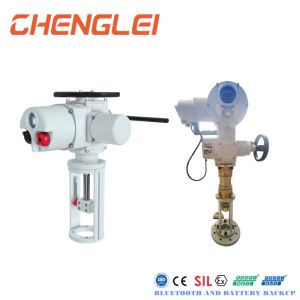 IP67 Electric Valve Actuator with 30nm Thrust Adjustable Speed and Bluetooth