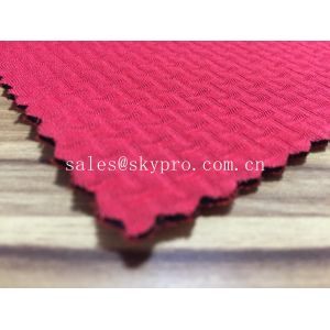 Variable Profiles SBR Neoprene Rubber Sheet with Coin / Diamond / Stud Textured
