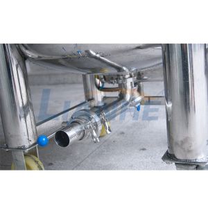 1.5KW 200L Sanitizer Homogenizer Emulsifier Mixer Heating Jacketed