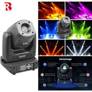 100V 240V 5 Facet Round Prism LED Beam Spot Wash Moving Head