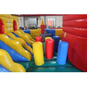 Waterproof Inflatable Funland , Octopus Paradise Kids Inflatable Playground