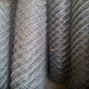 Galvanized Chain Link Fence Fabric Pvc Coated Frame
