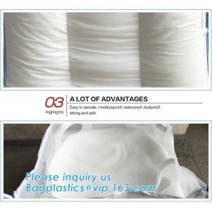Mesh Breathable Firewood U Type Fibc Bulk Bags Bulk Big Woven Fibc Bags Mesh