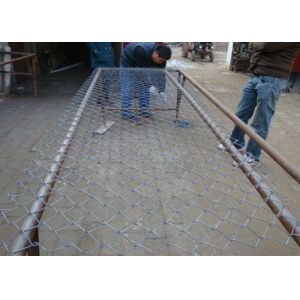 Plain Woven Diamond PVC Chain Link Security 4.5MM*5CM*5CM*1.8M*30M