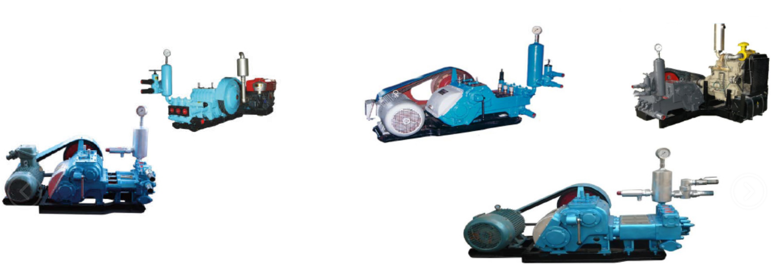 110mm Stroke Centrifugal Triplex Piston Mud Pump