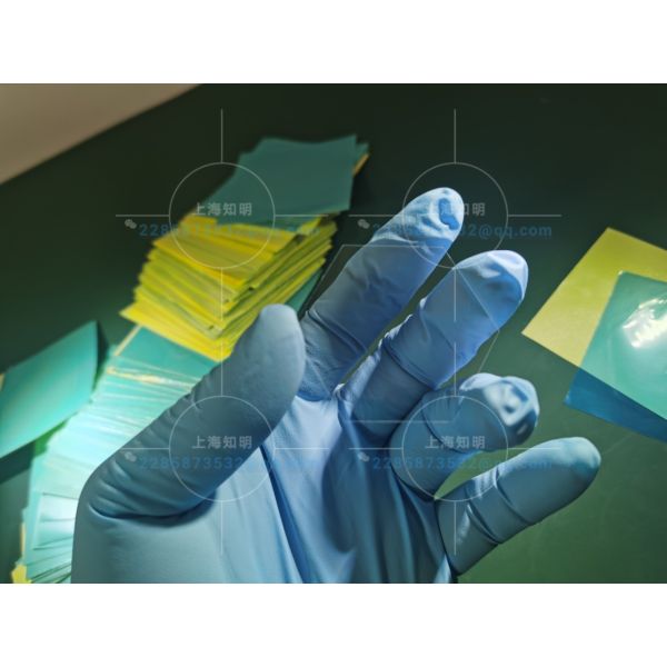 Polygon Hexagon Sapphire Glass Wafers 0.1mm Thickness