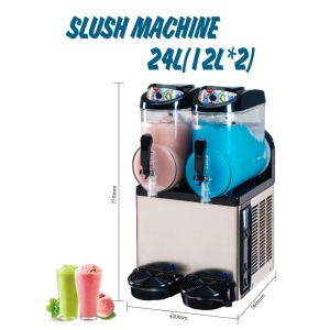 China 24l Commercial Frozen Daiquiri Machine 500w Margarita Slush Granita Machine on sale