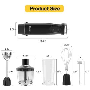 Cheap Slim Ergonomic Multi Function Hand Blender DC Motor With Low Noise for sale