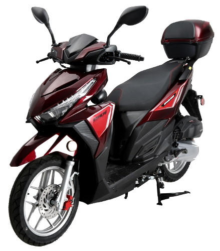 Quality 4 Stroke Single Cylinder Moped 150cc Motor Scooter wholesale