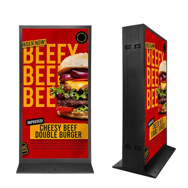 Outdoor Led Video Display Movable P2.5 Led Display Screen Kiosk Customized Size