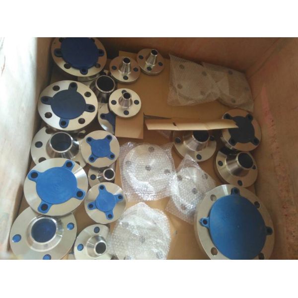 Neck flange; CU-NI 90/10 UNS C7060X; 20BAR; EEMUA 145; ASME B16.5shoulder face (FR) class 150. DN 4 ", 3.0mm, (FLG-92)