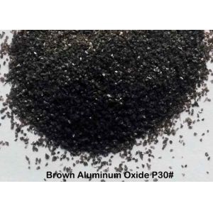 High Hardness Brown Aluminum Oxide Blast Media P12 - P220 Grit Size For Sand