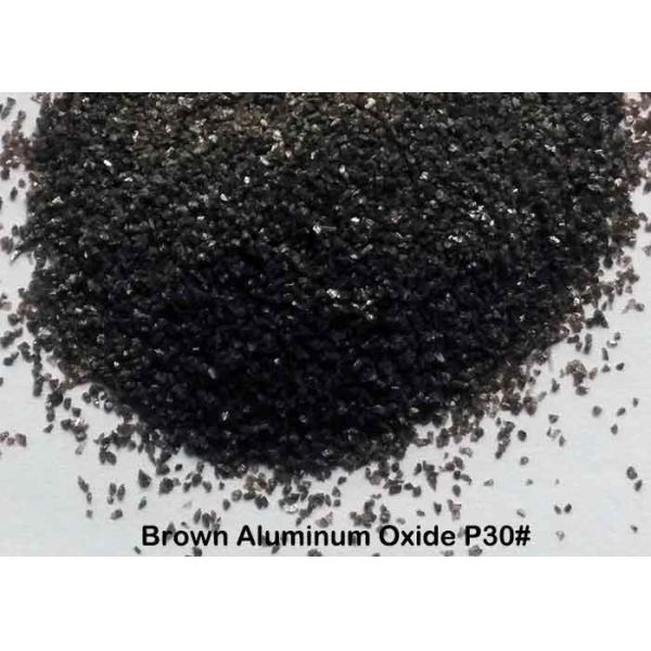 High Hardness Brown Aluminum Oxide Blast Media P12 - P220 Grit Size For Sand