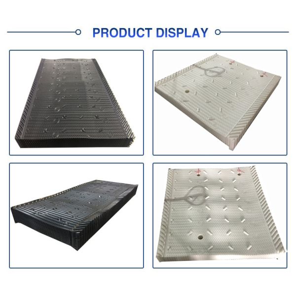 MX75 PVC Crossflow Cooling Tower Fill 0.6mm Thickness