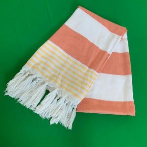 Customizable Tassel Beach Towel Turkish Cotton Beach Towels With Fringes