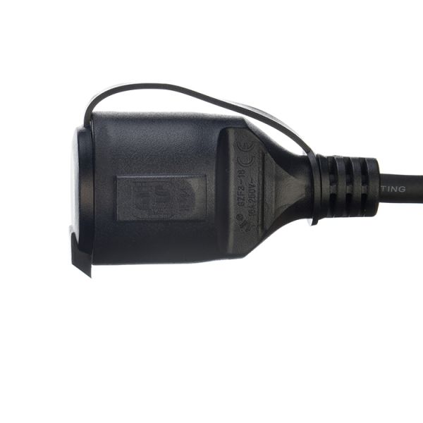 Outdoor Extension Cord 3x1.5mm2 Power Cable 220v Power Cord Cable with 2 Pole Waterproof Socket Standard Grounding 16A/250V