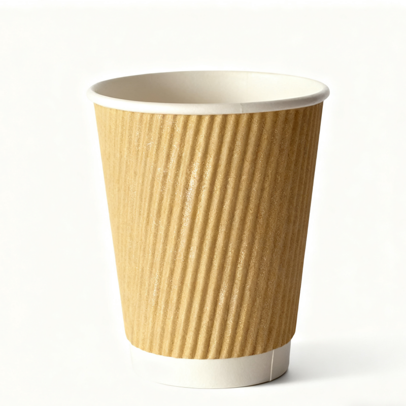 Disposable paper cup biodegradable customized eco-friendly hot drink coffee