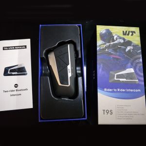 15h Working Time Motorcycle Bluetooth Intercom CSR Chip BC5 IP67 Wired