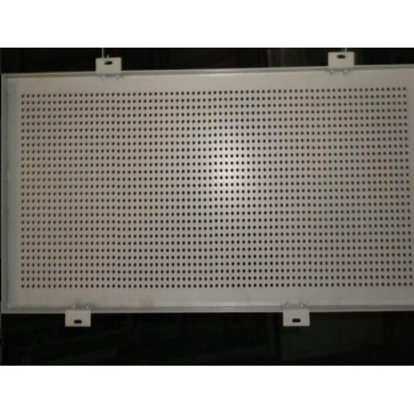 Wear Resisting Round Hole Punched Metal Sheet For Soundproof Walls