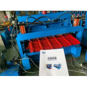 IBR Double Layer 5.5kw Glazed Tile Roll Forming Machine