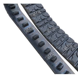 Lightweight Rubber Tracks Tear Resistance , Custom Undercarriage Rubber Tracks