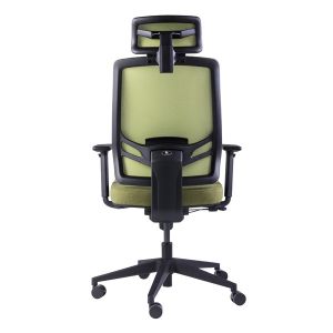 Ergonomic Project Office Chair High Back Green Mesh Rolling