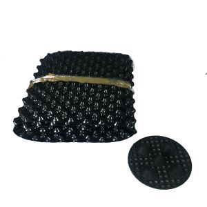 Self assemble plastic air root prune container plant pot