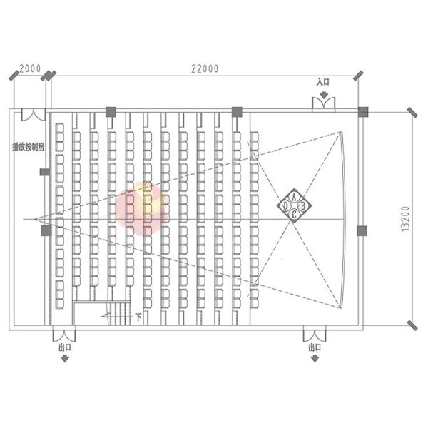 100 Seats 4D motion Theater Genuine Leather + Fberglass Material