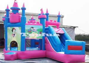 China Digital Print Inflatable Jumping Castle / Jump And Slide Doll House on sale