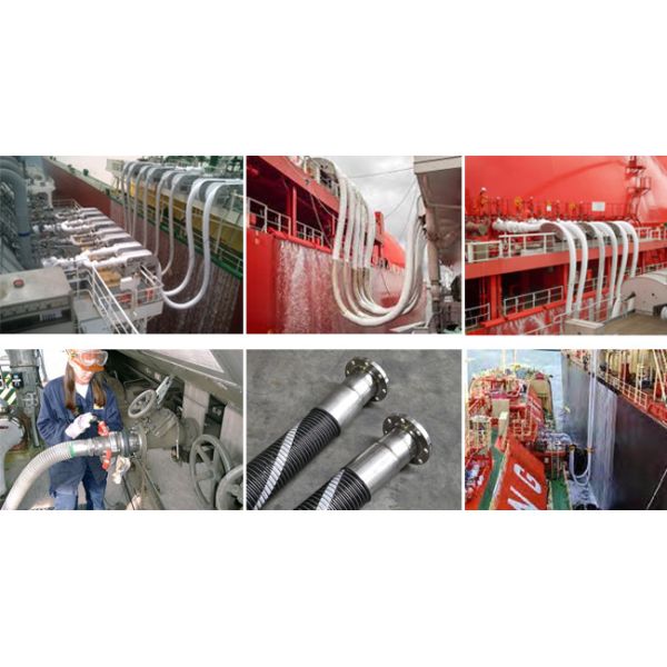 15 Bar Marine Transfer Hose Flexible Composite EN13766/13765