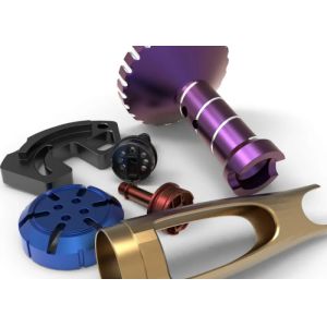 Precision Anodized CNC Machined Parts - Custom OEM Aluminum / Carbon Steel