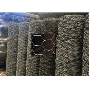Professional Galvanized Gabion Wire Mesh Safety for Poultry , 0.5-2.5m Width