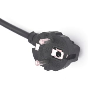 1.5M 3 Pin Cable Wire Harness PVC Power Cord For Computer